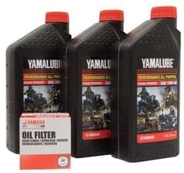 Yamalube Oil Change Kit 10W-40 For Yamaha Grizzly 450 4X4 2007-2010