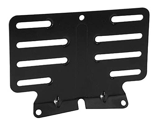 Black License Plate Bracket For 2009/Later Harley Touring Models