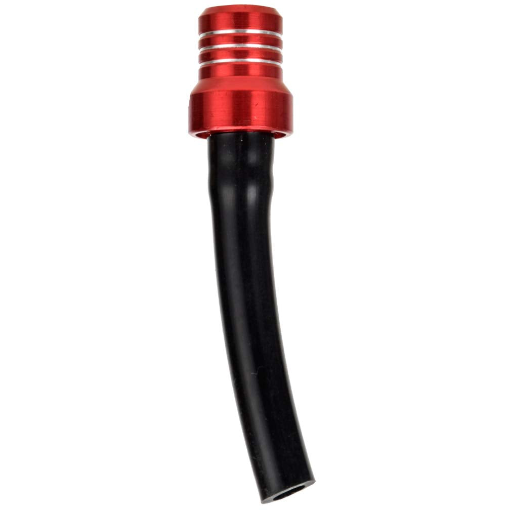 Hiaors Atv Gas Fuel Cap Air Vent Hose Tube Tank Breather Valve Universal For Honda Cr125R Cr250R Crf250R Crf250X Crf450R Crf450X Atv Motorcycle Dirt Pit Bike Red 1Pcs