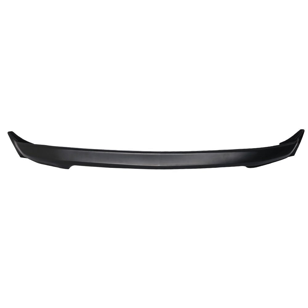 Front Bumper Lip Compatible With 2005-2009 Ford Mustang V6, 3C Style Black Pu Front Lip Finisher Under Chin Spoiler Add On By Ikon Motorsports, 2006 2007 2008