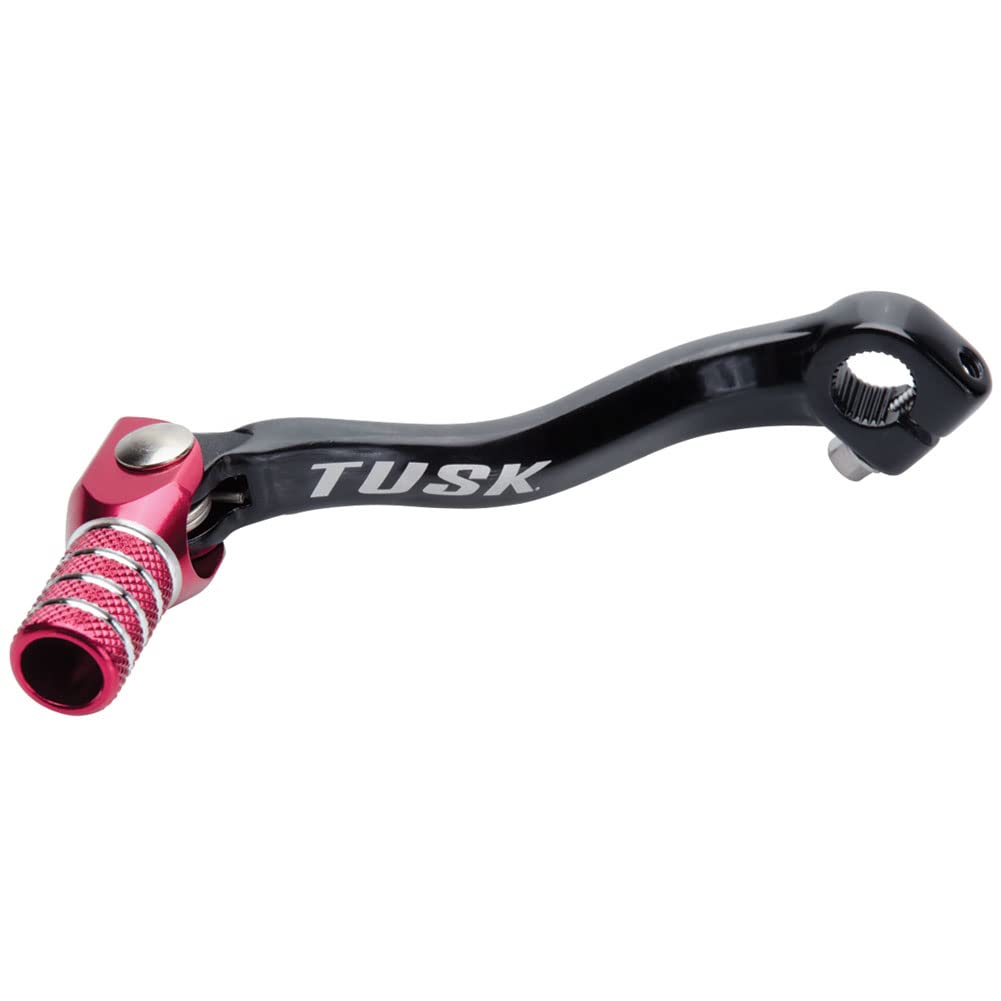 Tusk Folding Shift Lever Black/Red Tip For Honda Cr85R 2003-2007