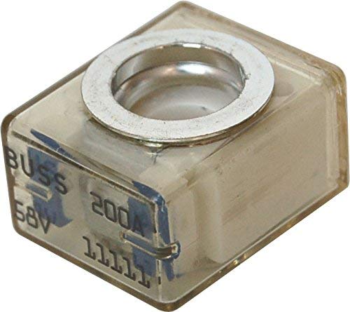 Bay Marine Supply – 200A Marine Rated Battery Fuse - Genuine Bussmann (Mrbf Terminal Fuse Only) – 58V Dc Maximum Ip66