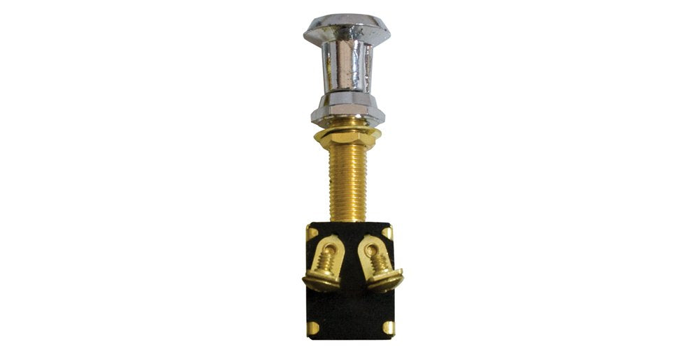 Seasense 2 Position Push Pull Switch (Brass),Gold/Brown