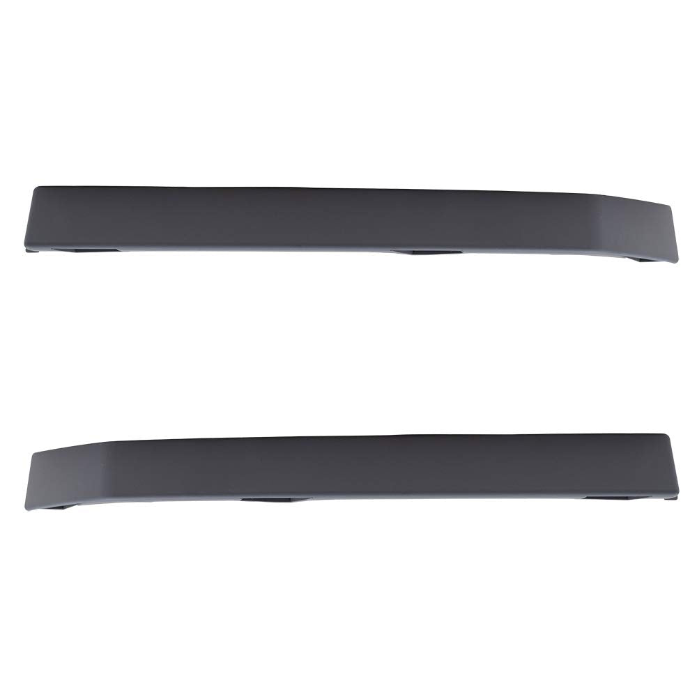 Brock Replacement Set Front Bumper Headlight Molding Trim Grille Filler Panels Compatible With 04-15 Titan Armada Qx56
