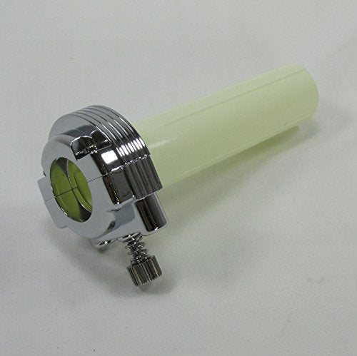 Chrome Harley Dual Throttle Assembly W/Sleeve For 1981-1995 Harley Big Twin Fx/Fl, Softail, Dyna, Fxr, Tour Glide, Wide Glide, Electra Glide, Road Glide, Sportster - Replaces Hd# 56392-77, 56395-81