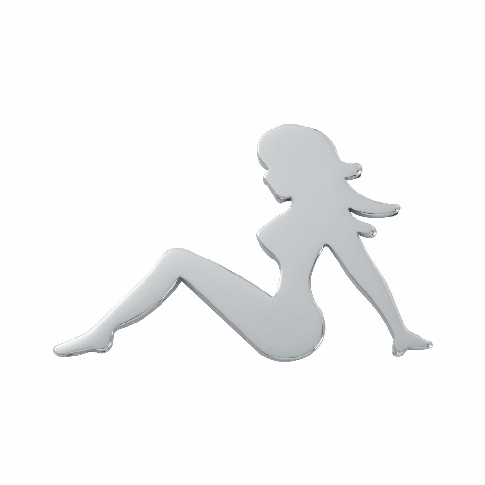 Gg Grand General 90032 Chrome Super Mini Sitting Nude With Adhesive Tape, Face Left