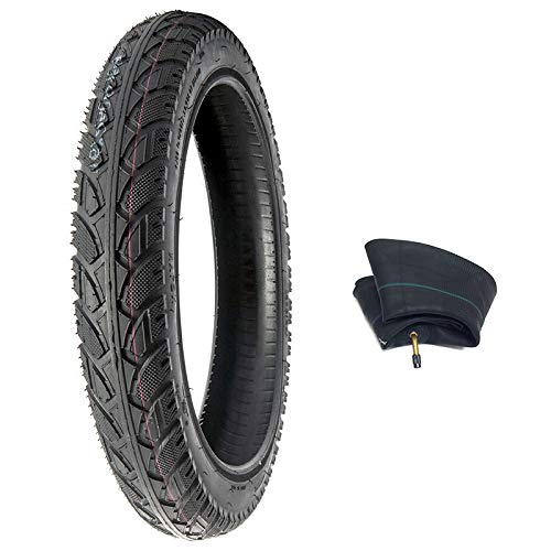 Mmg Combo Electric Bike Tire Size 16X3.0 (80-305) Fits On 12 Inches Rim Includes Inner Tube Compatible With E-Bikes, Scooters, Mopeds, Kids Bikes And Folding Bikes