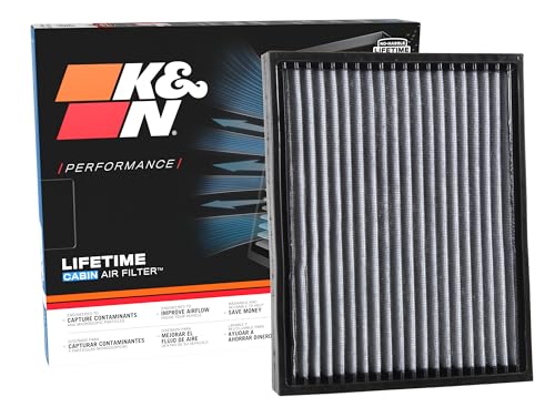 K&N Lifetime Cabin Air Filter: Premium, Washable, Clean Air For Your Cabin: Compatible With Select 2015-2022 Ford/Lincoln (F150, Raptor, F250, F350, F450, Expedition, Navigator), Vf2049