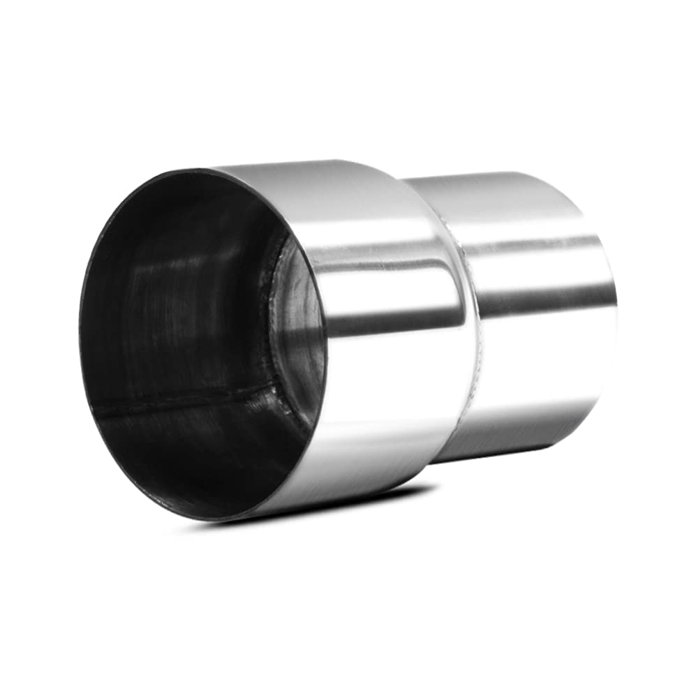 Universal 2.5' Id To 3' Od Exhaust Pipe Adapter Connector Reducer 304 Stainless Steel 2.5 Inch To 3.0 Inch 2 1/2” Id To 3.0” Od Kit