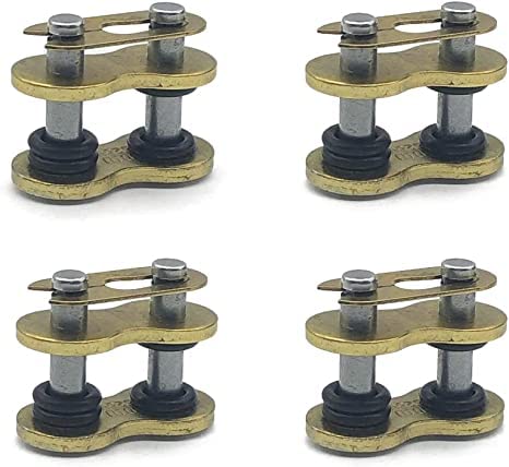 Aczmtpjgolden 4Pcs/Lot Did 525 Chain Connecting Master Link O-Ring Seal For Motorcycle Dirt Bike Atv Quad