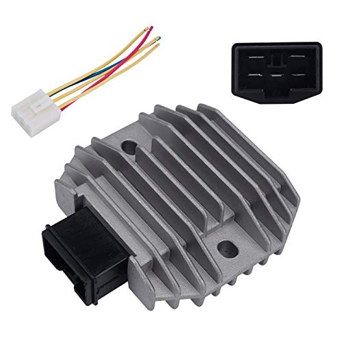 Jsmancave Voltage Regulator Rectifier 12V Metal Rrv-A033 Fits Yamaha Fz6 2004-2009 Fz6R 2009-2013 Wr250R 2008-2013 Yzf R1 1999-2001 Yzf R6 1999-2012