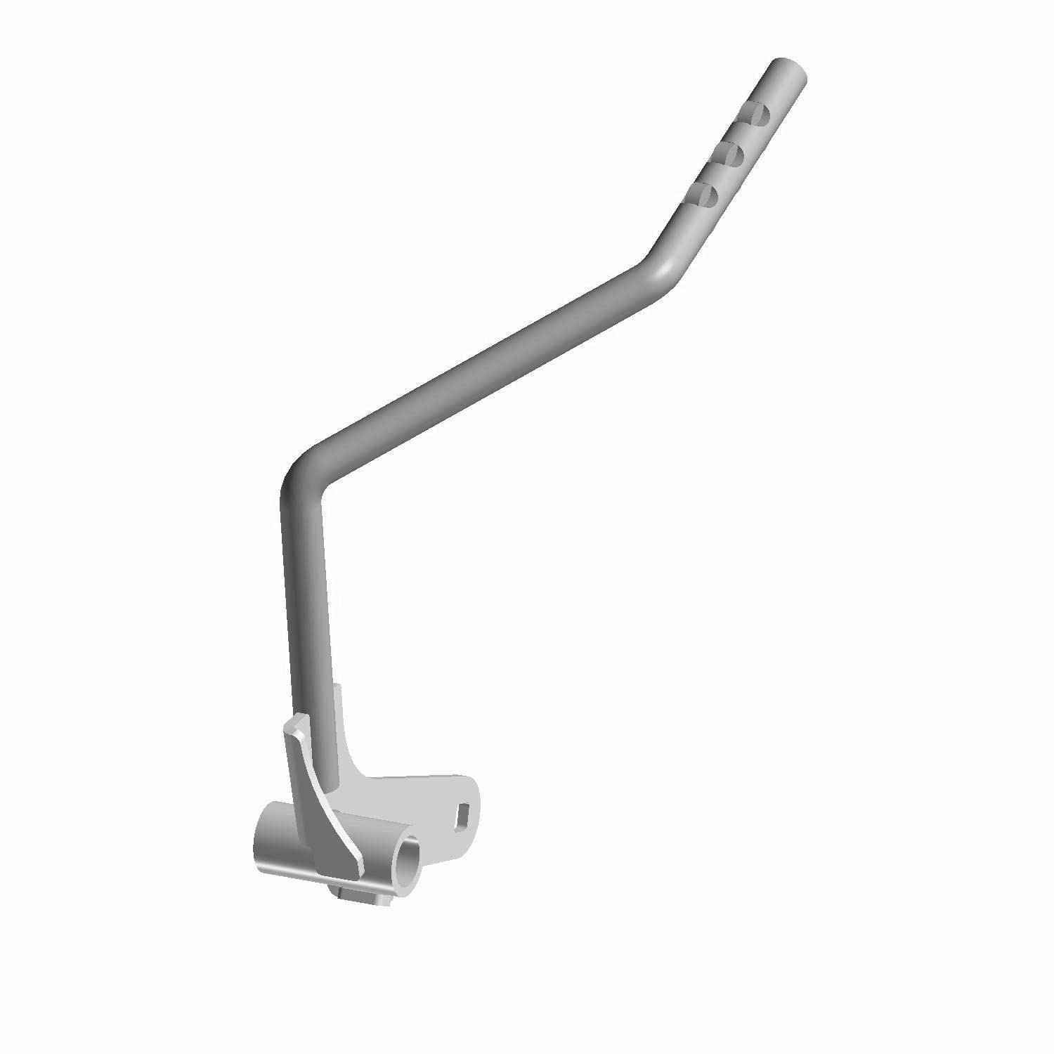 Polaris Ranger Shift Lever, Matte Black, Genuine Oem Part 1543331-458, Qty 1