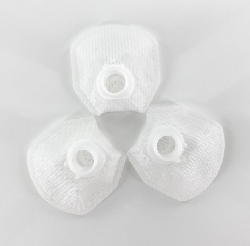 49019-0013 Fuel Pump Strainer Qty 3 Fuel Pump Filter Fit For Kawasaki Teryx 750 4X4, Teryx Le, Teryx4, Brute Force 750 4X4, Kfx450R, Mule 4000/4010 4X4, Mule Pro-Fx, Mule Pro-Fxr, Pro-Fxt, 2008-2021