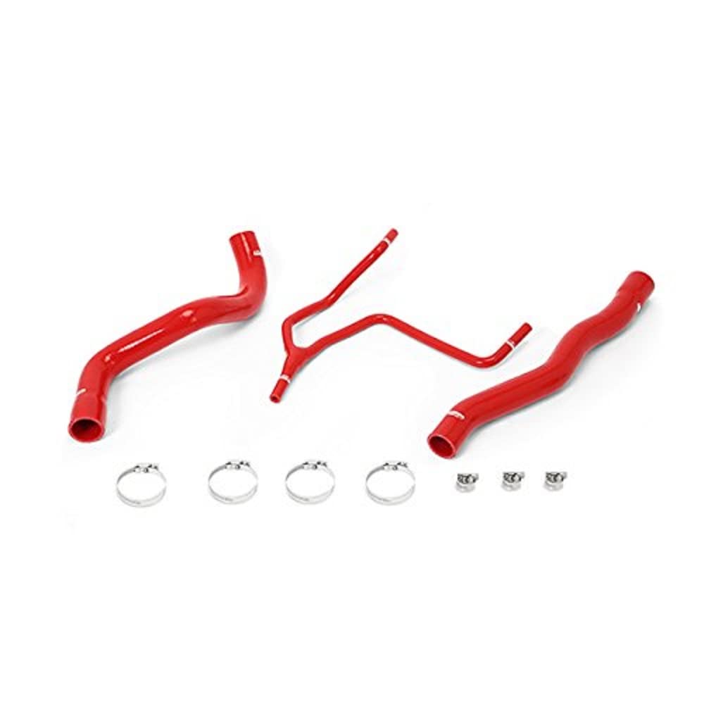Mishimoto Mmhose-Cam6-16Rd Silicone Coolant Hose Compatible With Chevrolet Camaro V6 (Non-External Oc) 2016-2018 Red