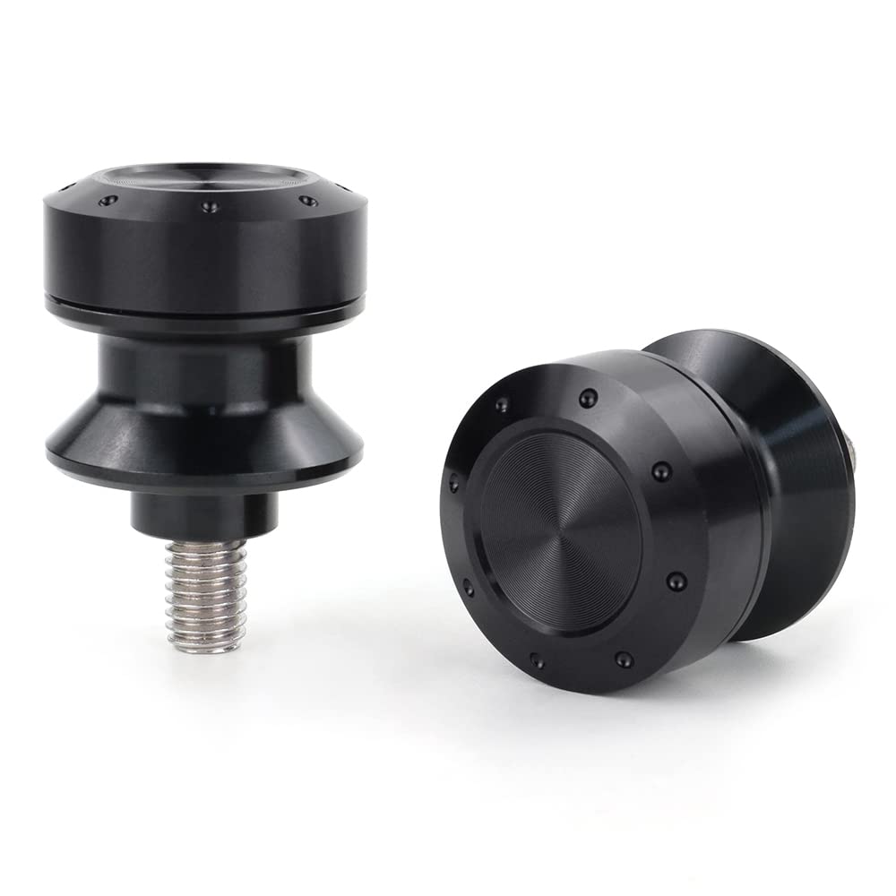 Rearace M10 Swing Arm Spools Sliders Compatible With Ninja 650R Ex650 Er-6F/N,Ninja 250,Ninja 400R Er-4N,Zx-12R,Vulcan Cafe/S,Z250/300,Ex650R,Universal Motorcycle Swing Arm Bobbins