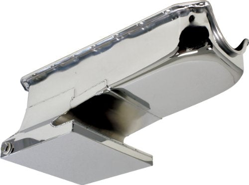 1962-67 Compatible/Replacement For Chevy Ii/Nova Small Block Drag Racing Oil Pan - Chrome