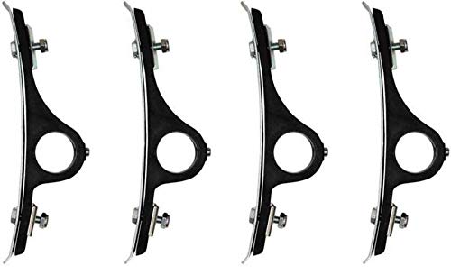 Qty. 4, Buyers Products 8591005-X2 Truck Fender Black Polymer Mounting Brackets