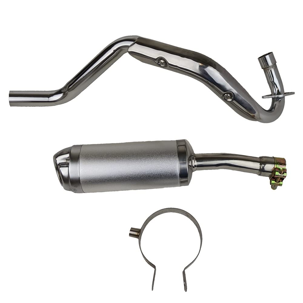 Muffler Exhaust Assembly System For X15 X16 X18 Apollo 125Cc Dirt Bike 37Crf-2 2019-2022