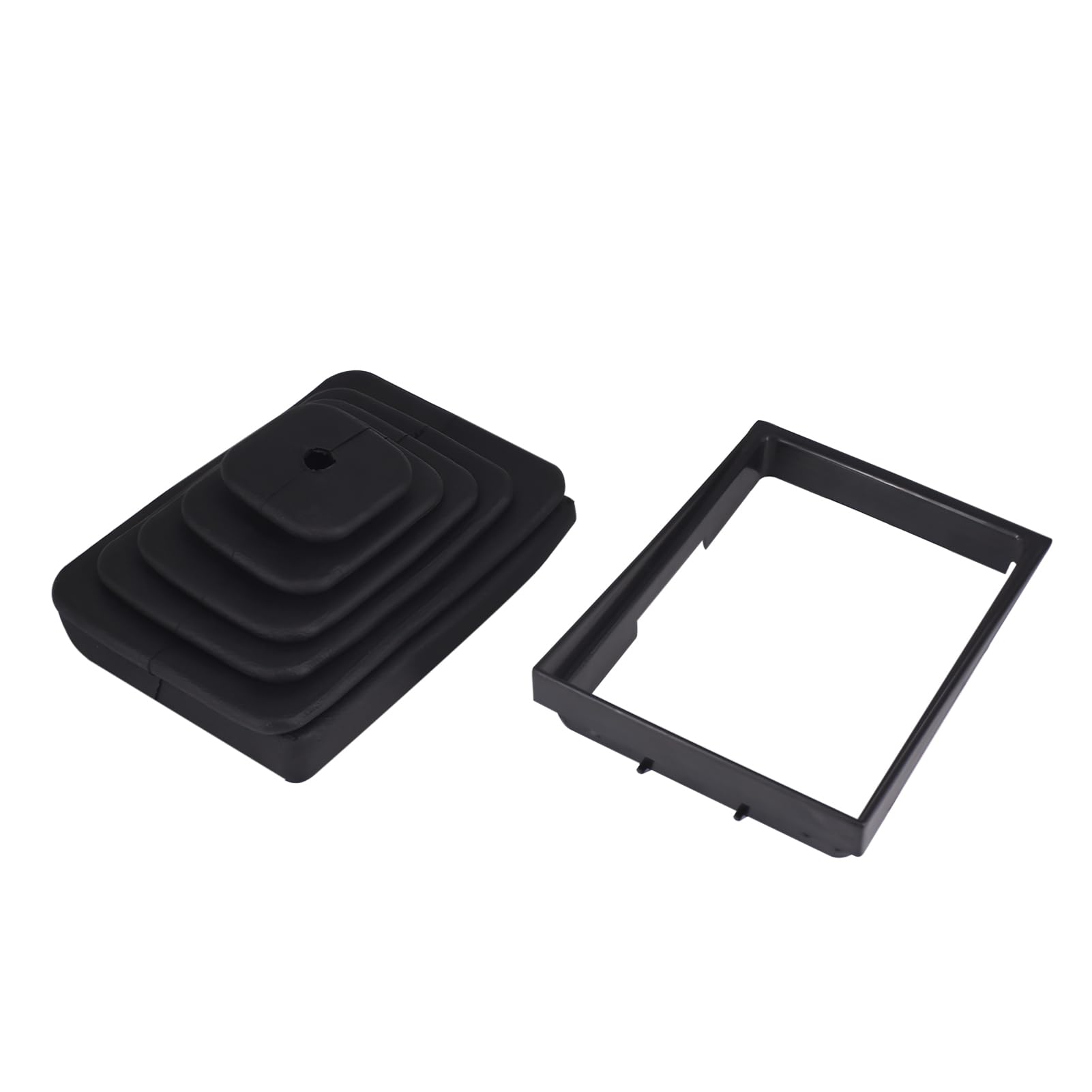 Shifter Boot And Retainer Bezel Kit Compatible With Tj Wrangler 1997 1998 1999 2000 2001 2002 2003 2004 Parts Number 53000056 52078558