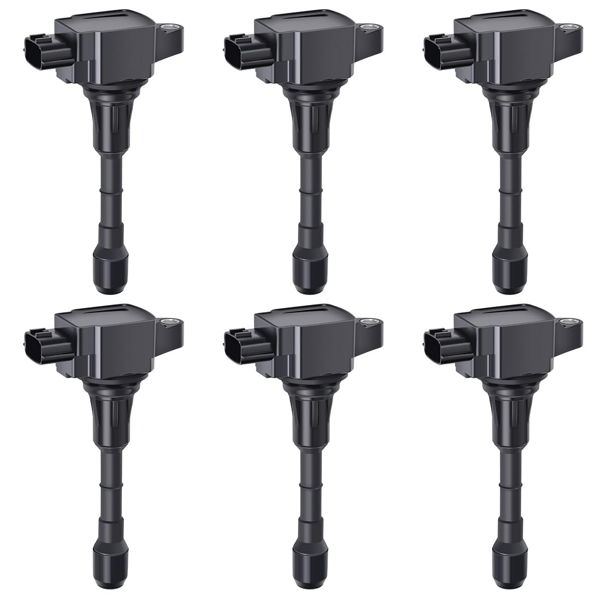 Mas Set Of 6 Ignition Coils Pack Compatible With Nissan Maxima Murano Pathfinder Quest Altima Infiniti Q50 Qx60 Fx35 3.5L V6 2008-2016 Replacement For Uf550 C1670 22448-Ja10C