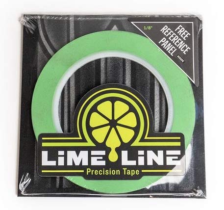 Lime Line 1/8' Fineline Automotive Pinstriping Masking Tape