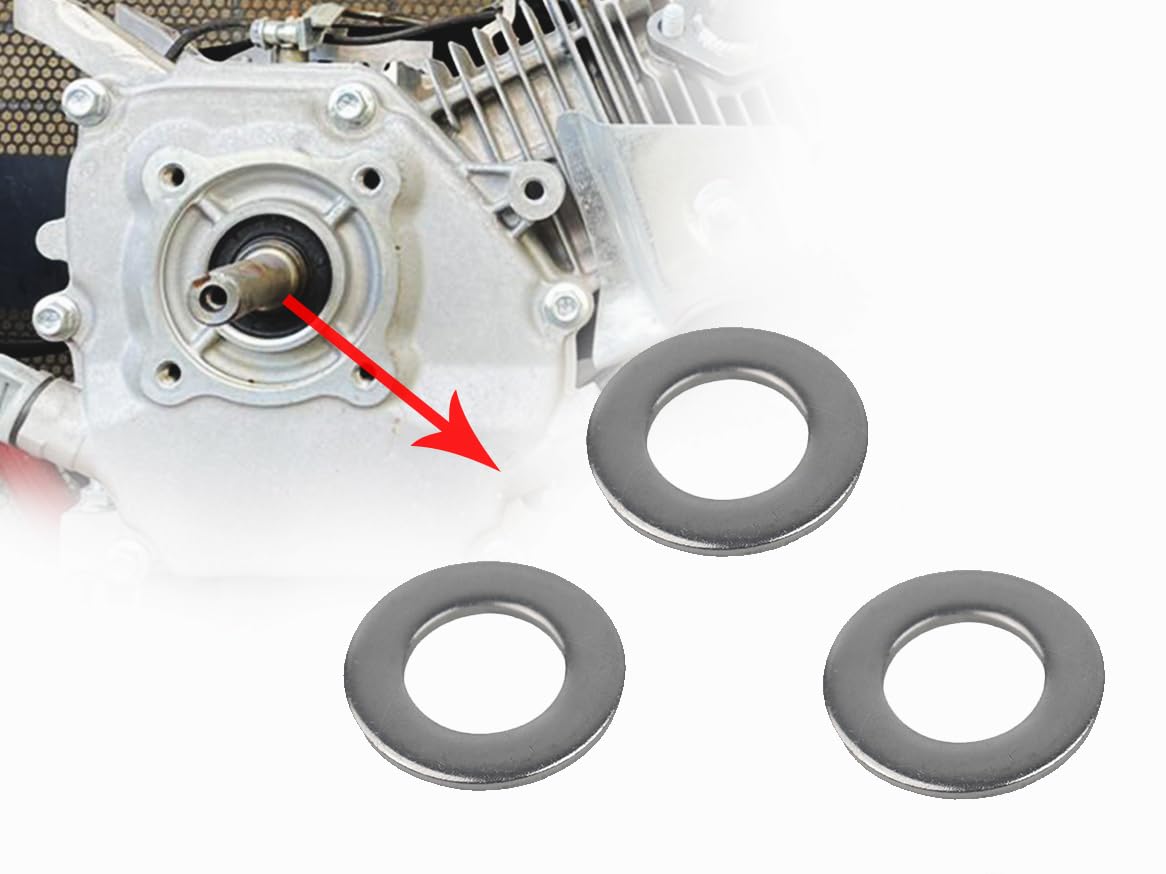 3Pcs Universal Clutch Spacer Shim Washer With 3/4 Inch Fit For Predator 212Cc For Coleman Ct200U Bt200X Kt196 Gx160 6.5Hp Engine Mini Bike Go Kart Parts