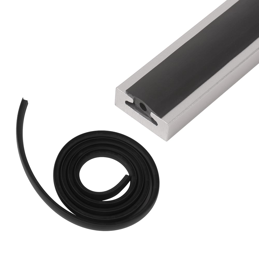 Moto4U L Track Filler Strip,3.34-Foot Length Rubber Strip For All Styles Of L Track, Facilitates Easy Rolling Of Motorcycles, Atvs, And Other Wheeled Cargo