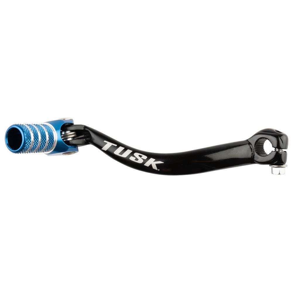 Tusk Folding Shift Lever Black/Blue Tip For Yamaha Yz125 1996-2004