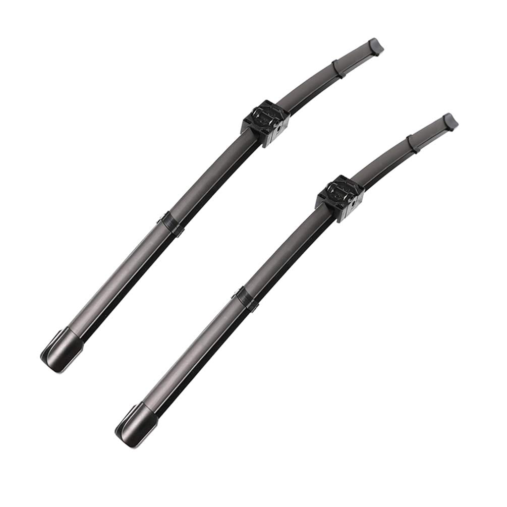 2 Wipers Factory For Bw 3-Series 2-Door E92 E93 328I 328I Xdrive 328Xi 335I 335I Xdrive 335Xi M3 2007-08/2009 Original Equipment Replacement Wiper Blade Set - 24'/17.5' (Set Of 2) Side Lock 22Mm