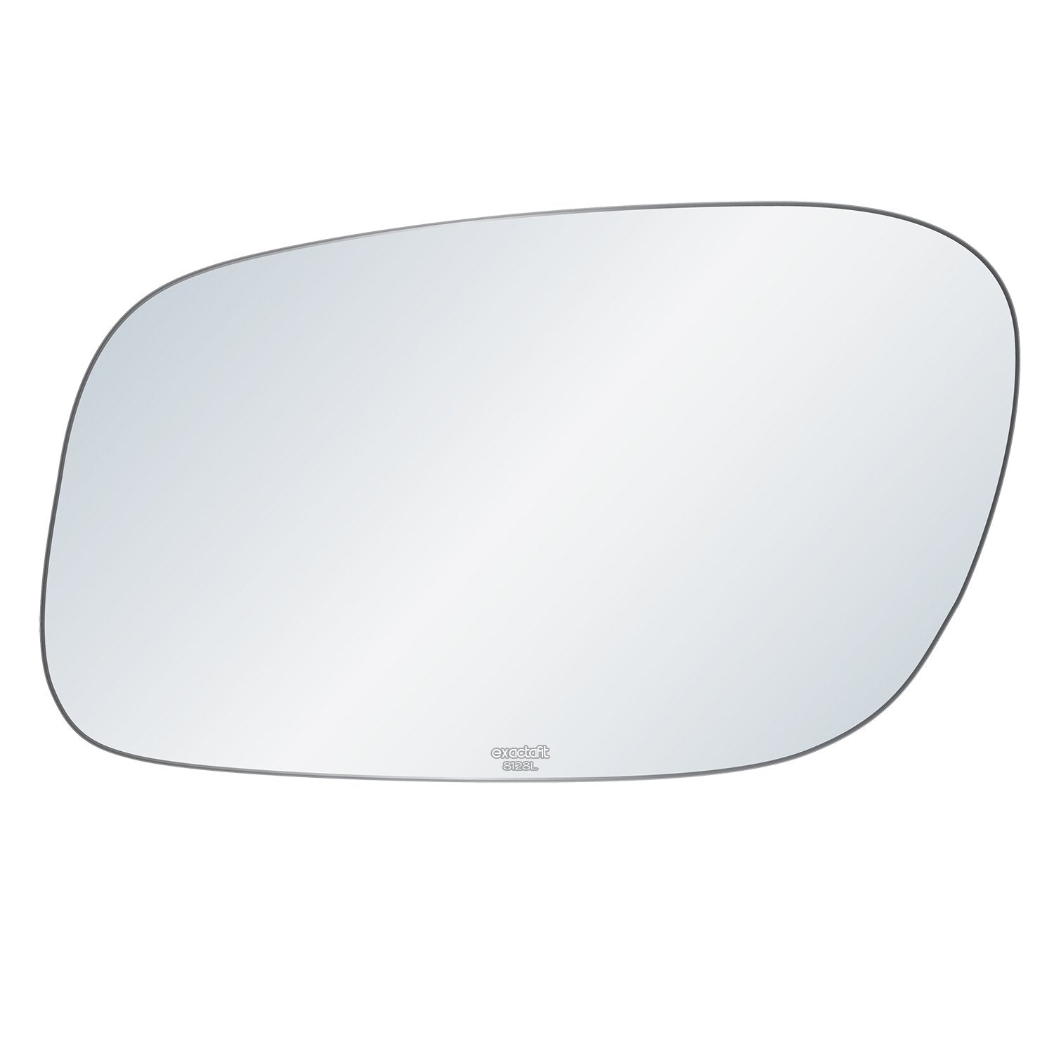 Exactafit 8128L Driver Side Mirror Glass Replacement Repair Compatible With 1998-2011 Lincoln Town Car