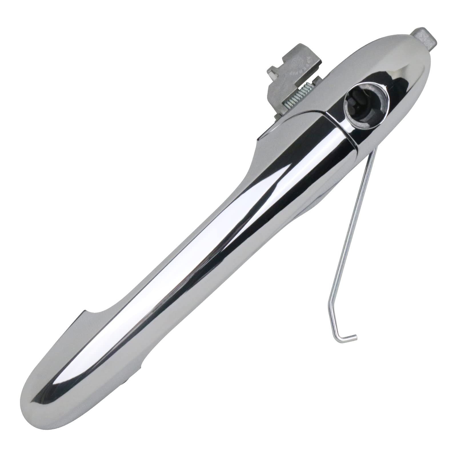 Apperfit Exterior Door Handle (Left Driver Side) Compatible With Fiat 500 2012 2013 2014 2015 2016 2017 2018 Replaces 68069943Ac