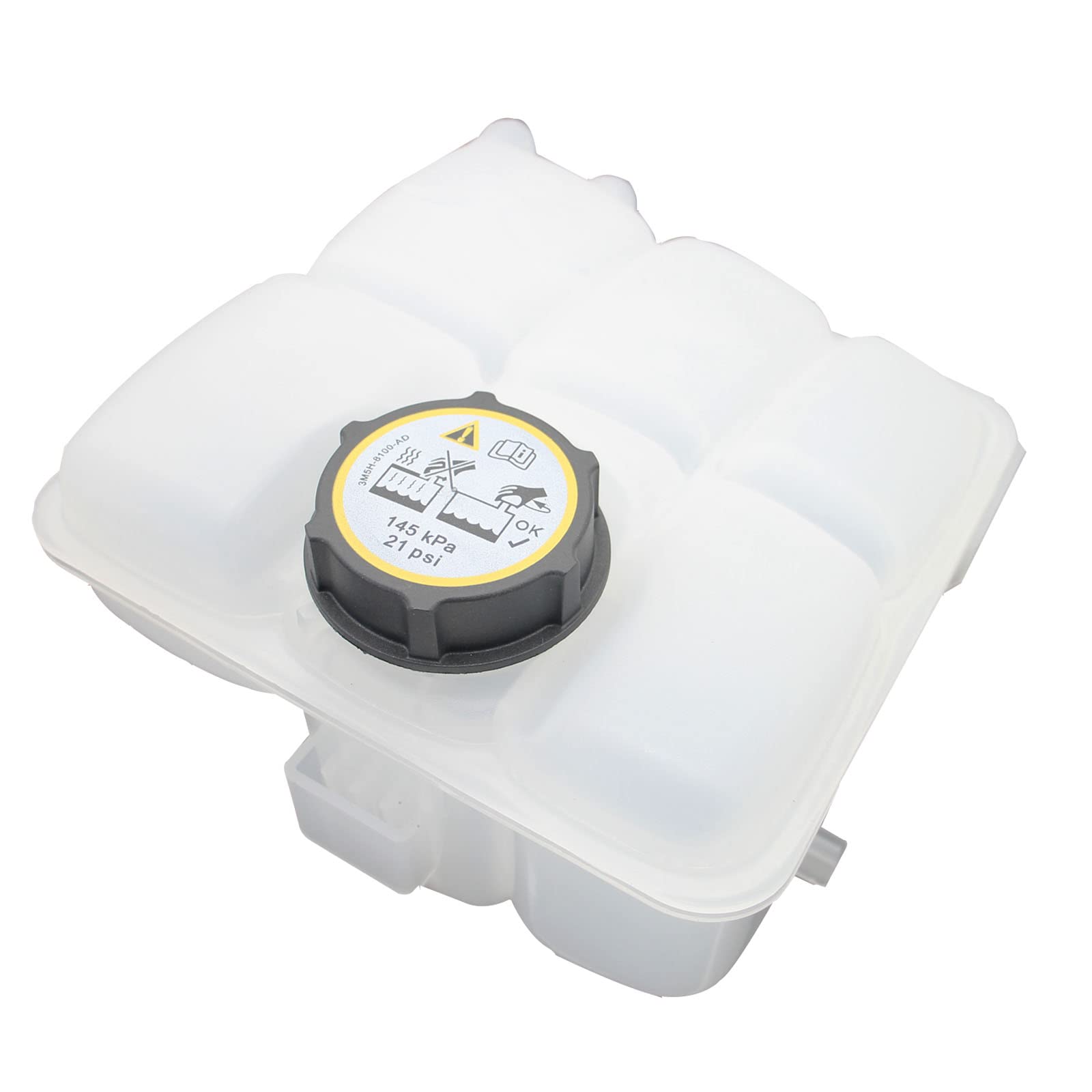 Zzcsz 603-382 603382 Front Engine Coolant Reservoir Tank Replacement Compatible With Ford 2013 - 2018 C-Max | 2013 - 2016 Escape | 2012 - 2018 Focus | 2014 - 2016 Transit Connect Vehicles
