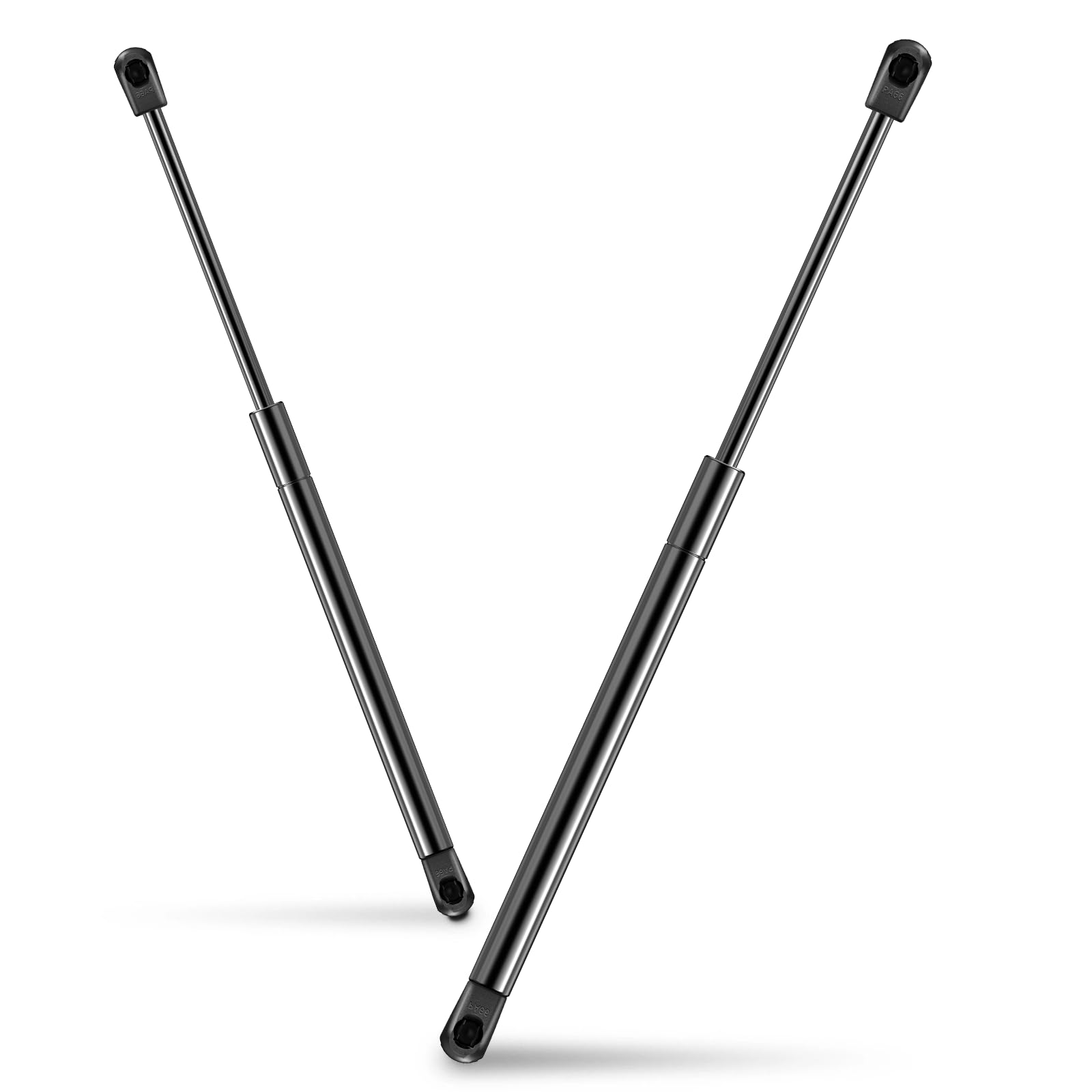 Euplokeer Qty (2) C16-09209 16In 38Lb/169N Gas Shock Lift Support, 15.7In 38# C16-33277 Leer Topper Replacement Strut For Ar.E Camper Shell Window Snugtop Truck Pickup Topper Door Cap Canopy C16 09209
