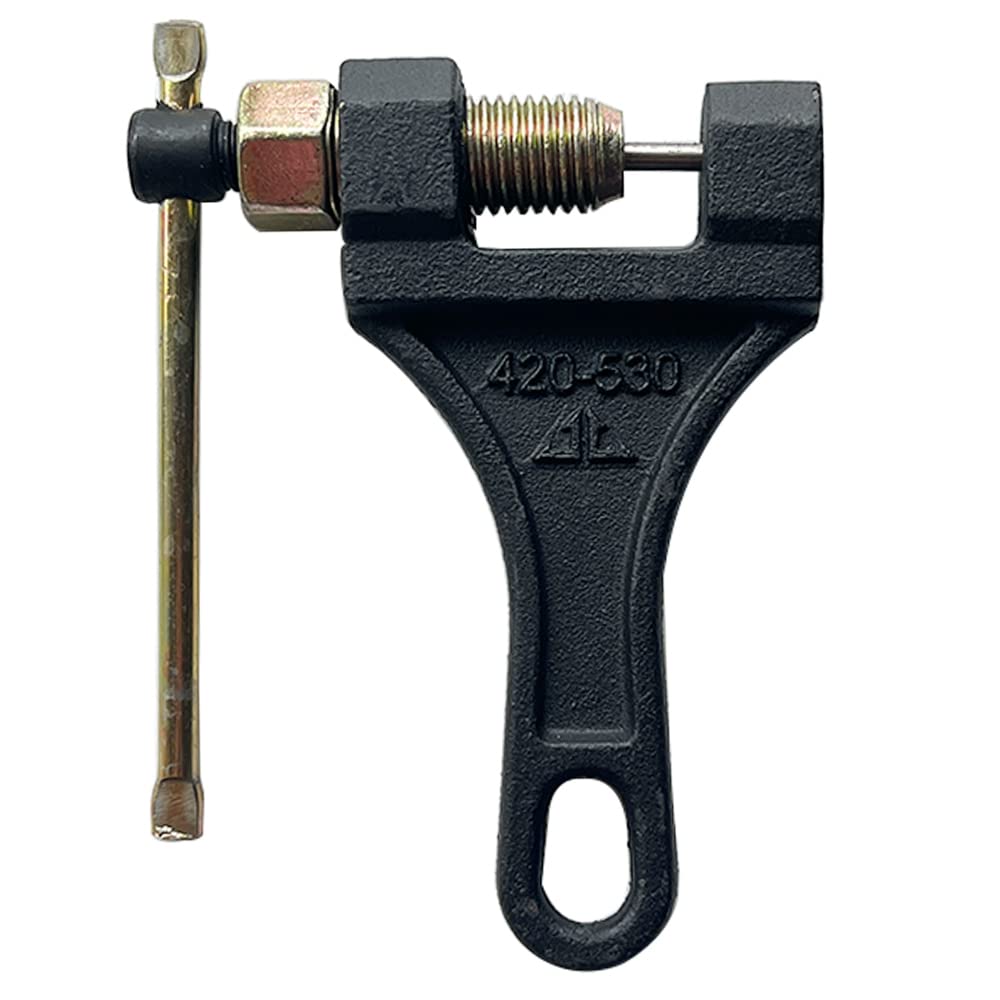 Chain Breaker Riveting Tool For Motorcycle Atv Dirt Bike Scooter Bicycle Tractor Chain Break # 420, 428, 520, 525, 528, 530