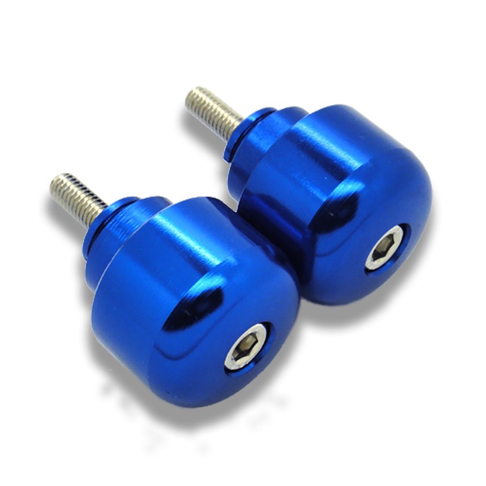 [Gt-Speed] Compatible/Replacement For Black Cnc Motorcycle Bar Ends 7/8' Handlebar Grips Plugs Cap, Fits Honda (Read Product Description For Model & Year Specification)