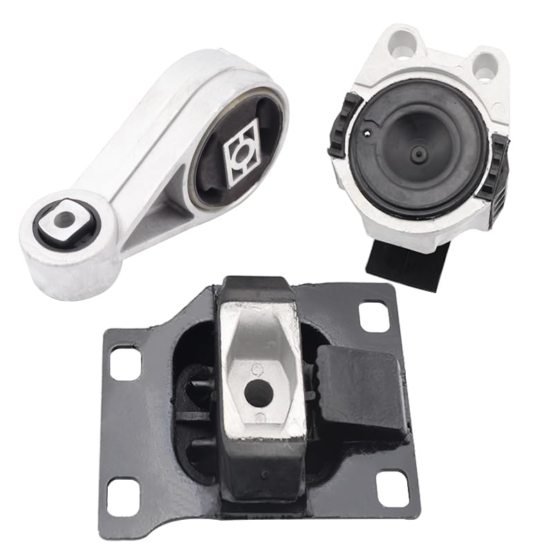 Engine Motor And Transmission Mount Kit Compatible With 2005 2006 2007 Focus 2.0L 2.3L Oe A5312 5S4Z6038Aa A2986 5S4Z7M121A 8S4Z7M121A A2939 9T1Z6068B Set Of 3