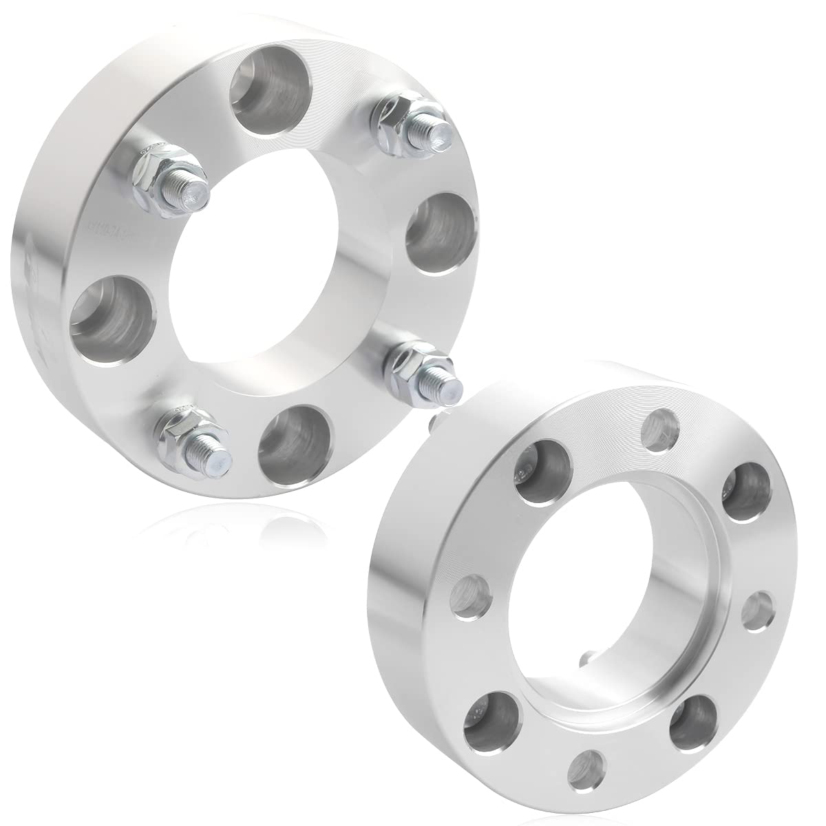 Gasupply Atv Wheel Spacers 4X110, Compatible With Honda, Suzuki, Bombardier, 1.5' Wheel Spacer Adapters 74Mm Hub Bore With 10×1.25 Studs, 2 Pack