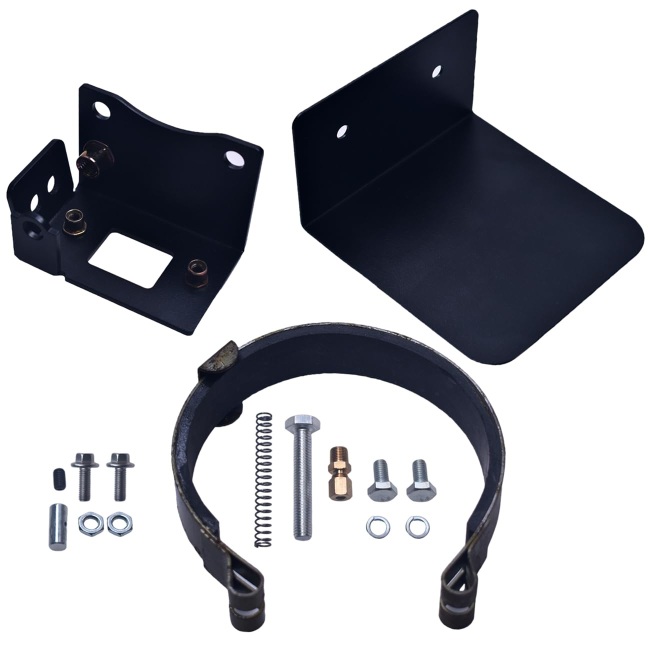 Qaskehkt 4' Clutch Brake Band Mounting Bracket For Predator Briggs Clinton Tecumseh Minibike And Go Kart For Gx160, Gx200, Gx390 For Coleman Bt200X Ct200U Ct100 Baja Warrior Trailmaster Mb200