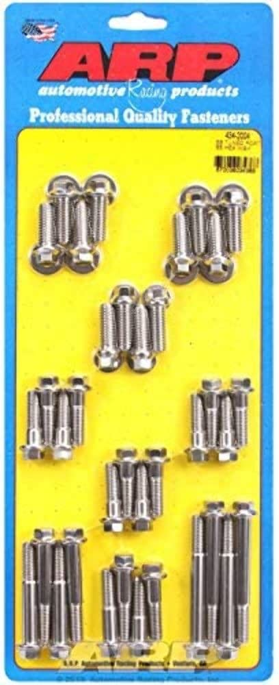 Arp 434-2004 6-Point Stainless Steel Intake Bolt Kit For Small Block Chevy