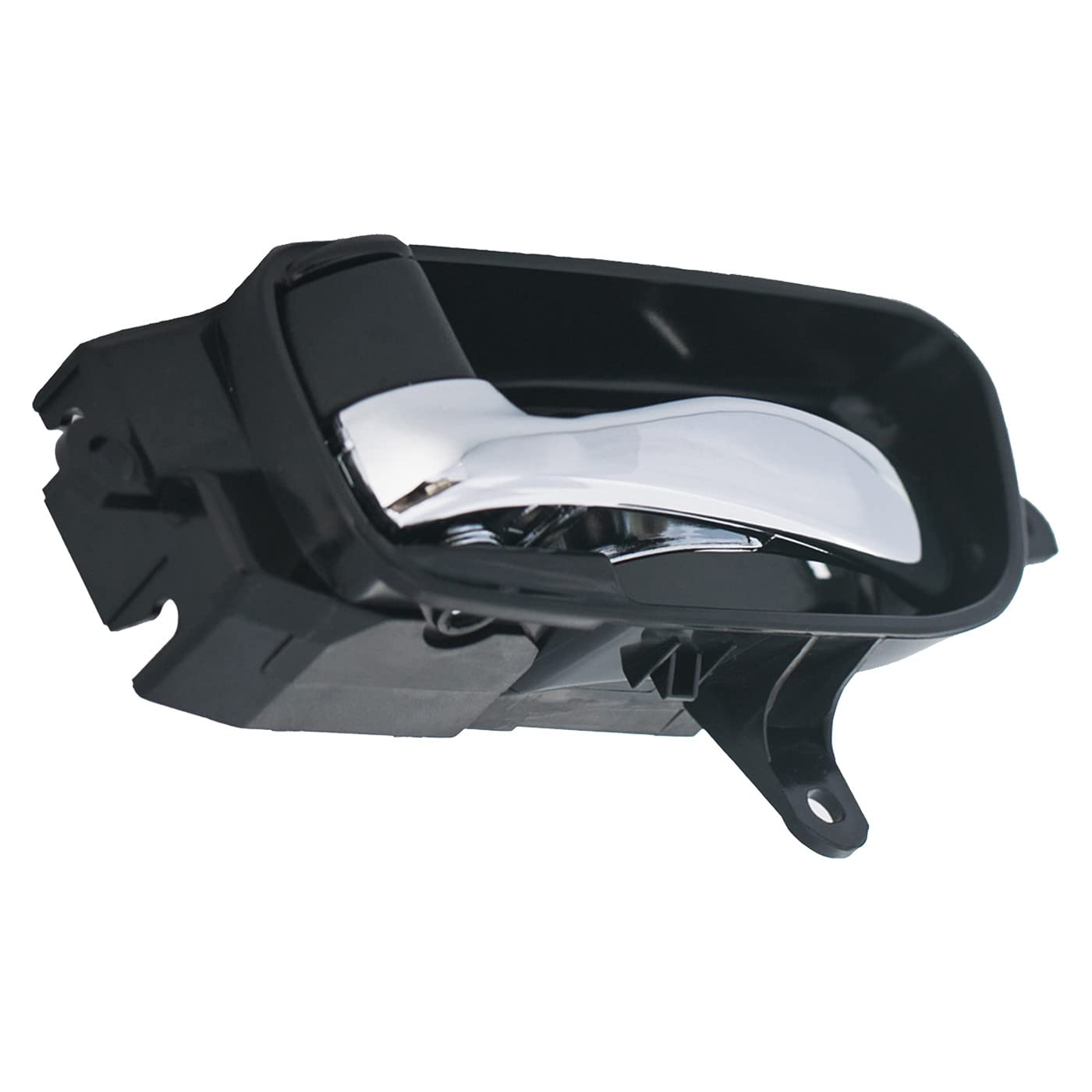 Deal Auto Electric Parts New 1Pc Driver Left Side Black Base Chrome Lever Interior Door Handle Compatible With 13-18 Altima 4-Door Sedan 13-20 Pathfinder 15 Armada 15-20 Titan/Titan Xd/Murano