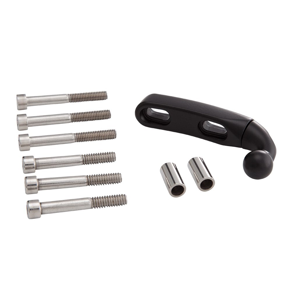 Ciro 50111 Accessory Perch Mount (For All H-D 1984-Up Models (Except 2014-2016 Street Models) , Black