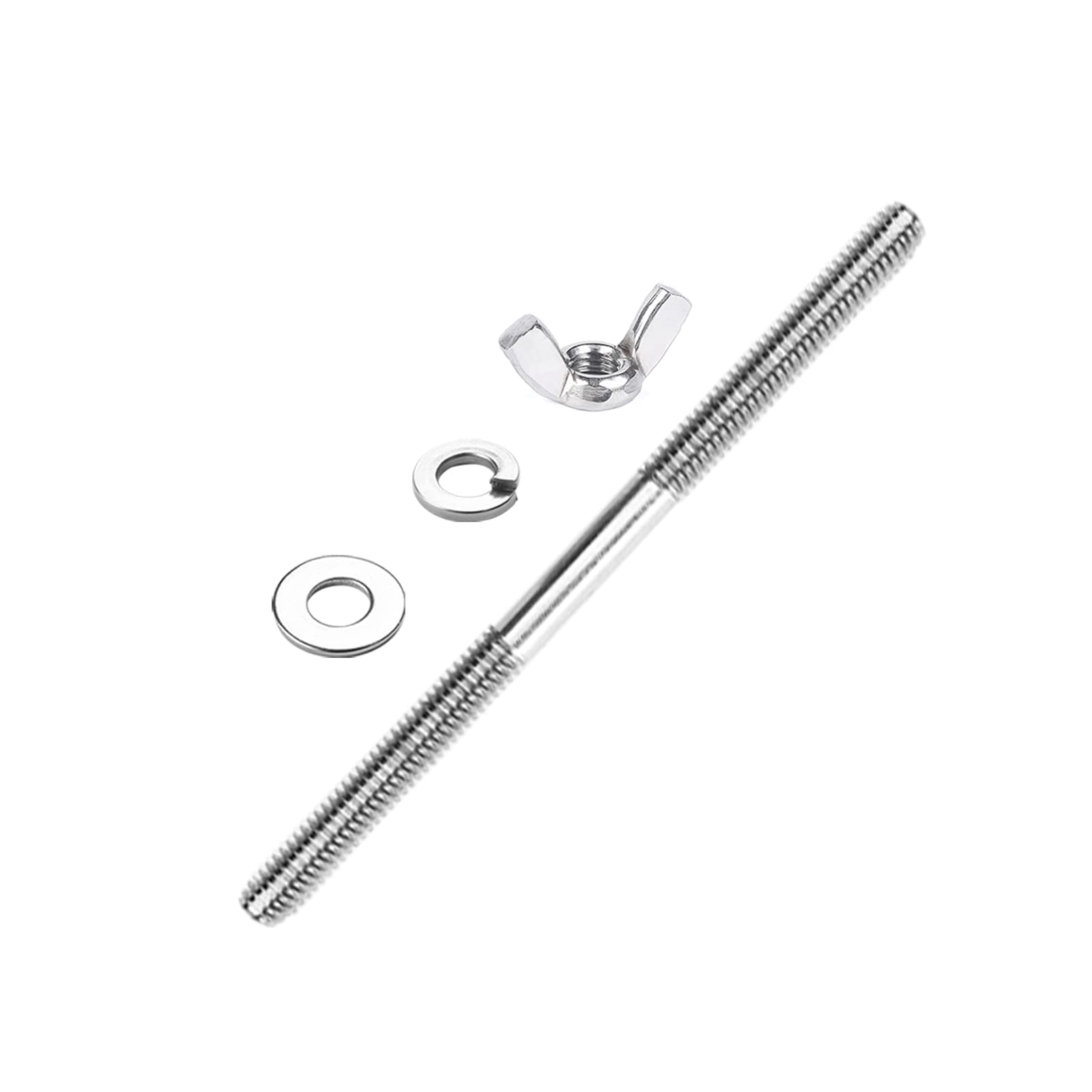 Air Cleaner Stud Kit,Made Of 18-8(304) Stainless Steel,Air Cleaner Mounting Bolt,5 Inch