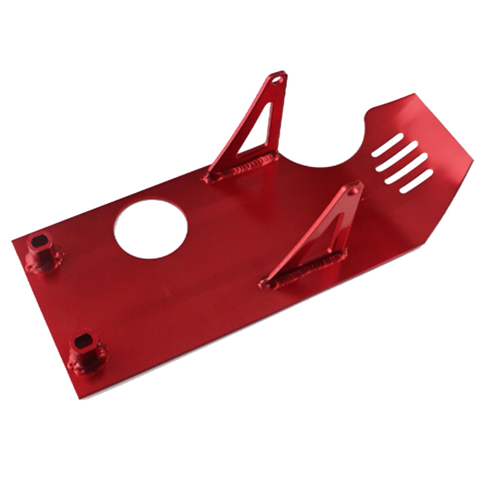 New Olym Aluminum Foot Start Engine Skid Plate For Xr50 Xr70 Lifan Yx Ssr110 125 Thumpstar Coolster Apollo Kymco Gmx Nxd Demonx Taotaodb17 50Cc 70Cc 90Cc 110Cc 125Cc 140Cc 150Cc Pit Dirt Bike Red
