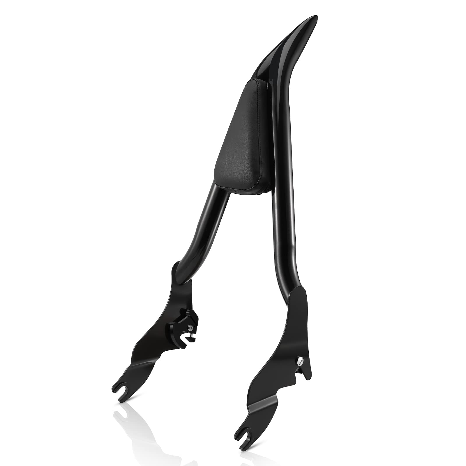 Eumti Sissy Bar For Harley Davidson Touring 28' Detachable Rear Passenger Backrest Quick Release Compatible With Road King Road Glide Street Glide Electra Glide Road King 2009-2024