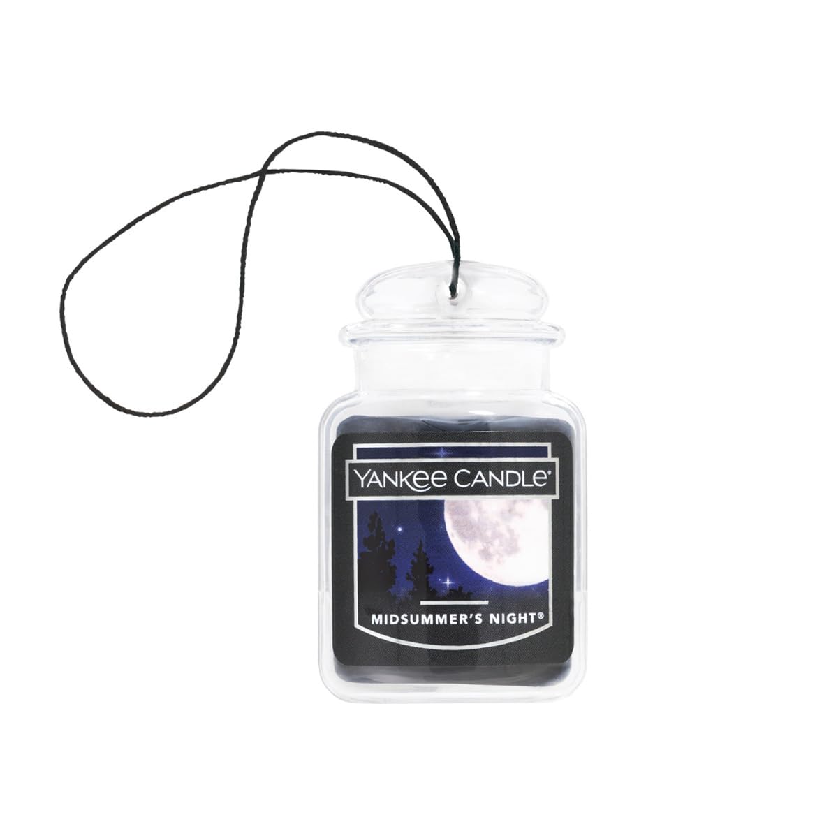 Yankee Candle Car Air Fresheners, Hanging Car Jar® Ultimate Midsummer'S Night® Scented, Neutralizes Odors Up To 30 Days