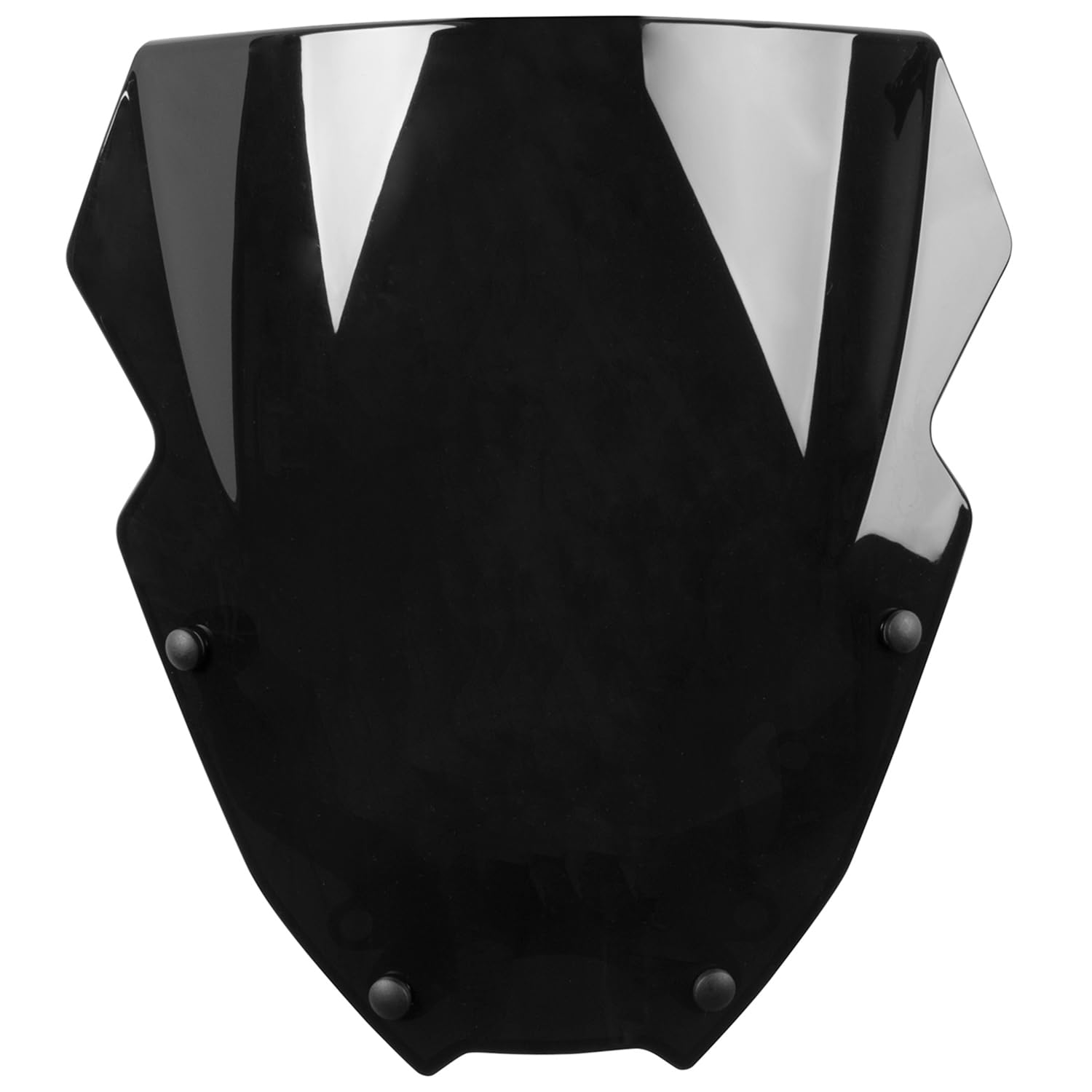 Lorababer 12' Motorcycle Windshield For Mt09 Mt09Sp Mt-09 Sp Fz09 2021 2022 2023 Windscreen Front Wind Deflector With Mounting Bracket, Dark Smoke