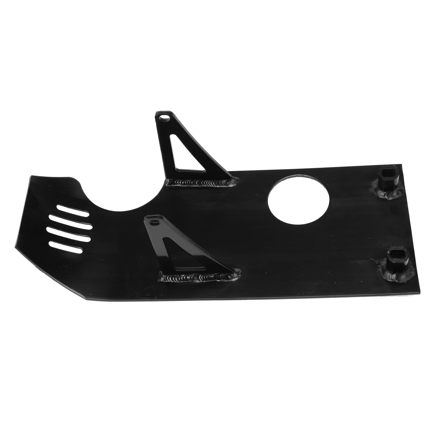 Grehua Aluminum Pit Bike Engine Skid Plate For 110Cc 125Cc 140Cc 50Cc 70Cc 90Cc Crf50 Xr50 Xr70 Cxr50 Ssr110 125 Coolster Apollo Lifan Yx Thumpstar Kymco Gmx Demonx Taotao Db17 Dirt Bike Parts Black
