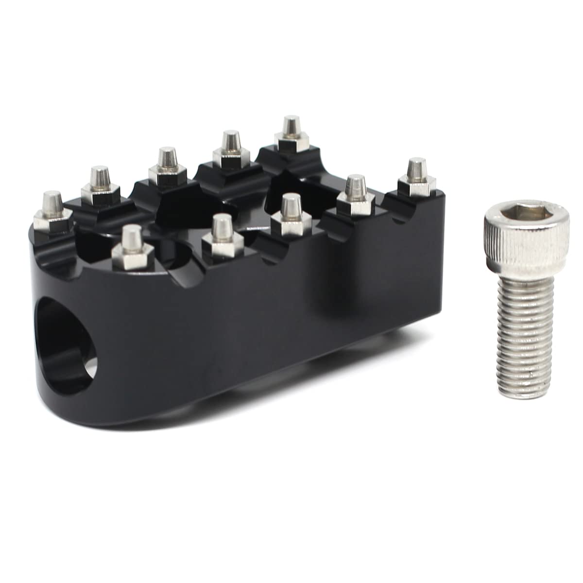 Oneten Motorcycle Gear Shifter Peg Mx Chopper Bobber Style 360°Roating Anti-Skid Shift Lever Pegs For Harley Dyna Sportster Touring Softail Street