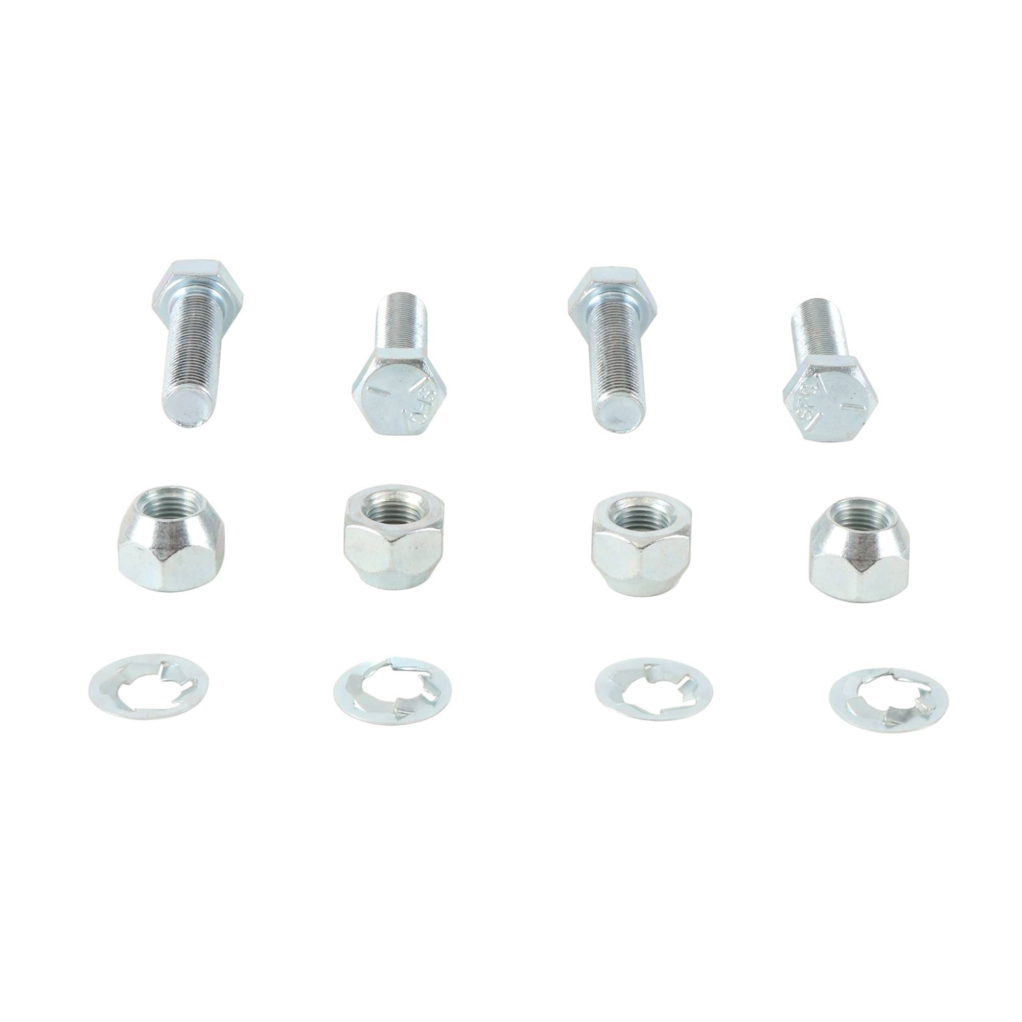 All Balls Racing 85-1099 Wheel Stud And Nut Kit Compatible With/Replacement For Polaris 300 2X4 1994-1995, 300 4X4 1994-1995, 350 L 2X4 1993, 350 L 4X4 1993, 400 L 2X4 1994-95, Magnum 425 2X4 1995-98