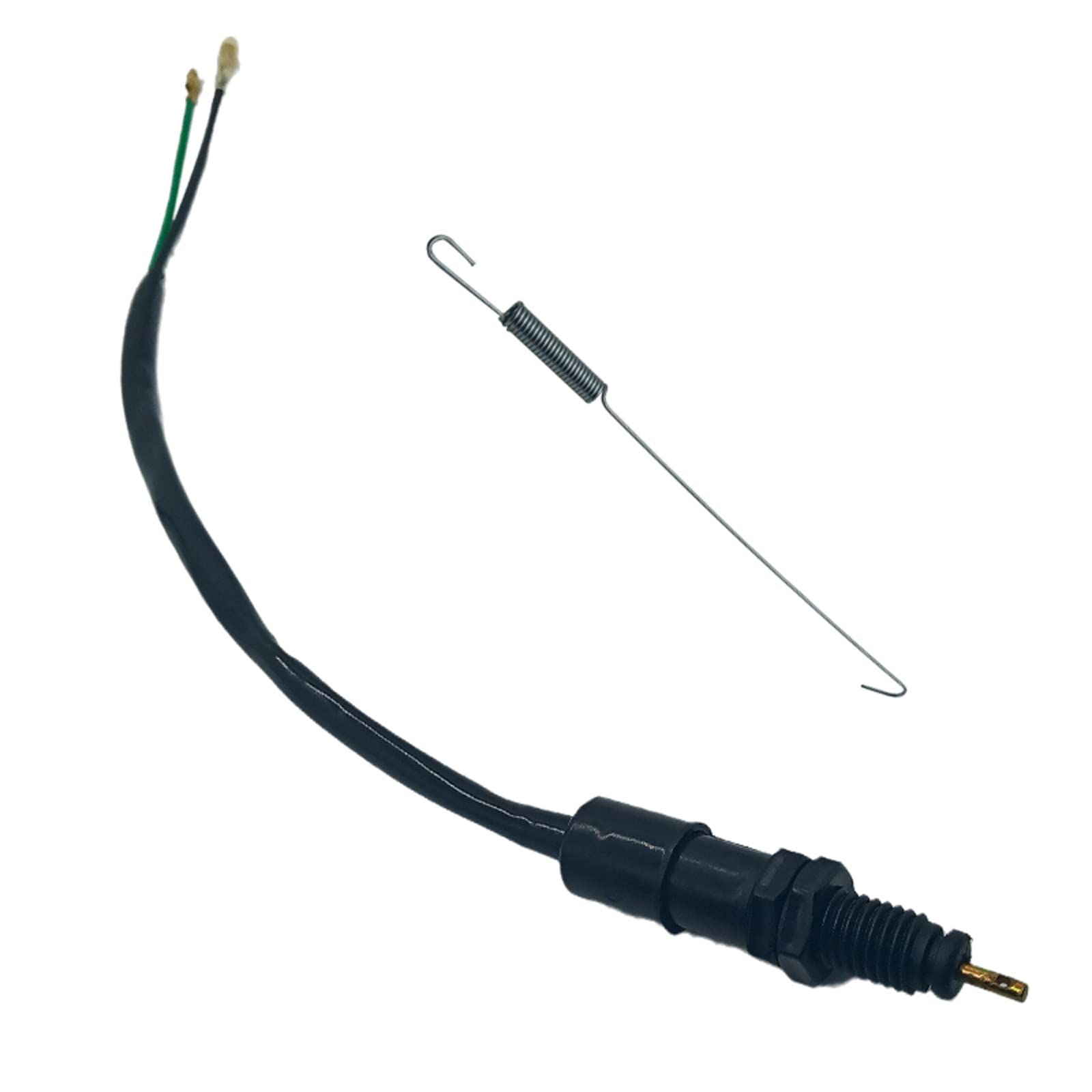 Carmoeignin Universal Rear Brake Light Switch Two Wires With Springs For Honda Kawasaki Suzuki Blaster Yamaha Quad Bikes Atvs Scooters Moto Guzzi Norton Bsa Harley Aprillia